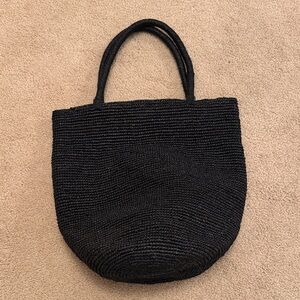 Large Skye Crocheted Raffia Carry-all Tote